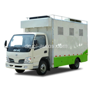 Dongfeng 4x2 Wingspan Food Truck Drive Fastfood Trucks